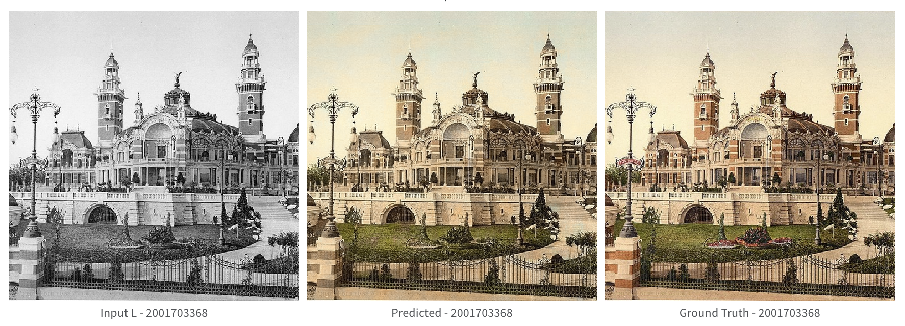 Example output - good photochrom style